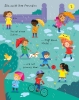 Buchcover und Innenansicht für das Buch: Mein erster Frühlings-Mitmachspaß