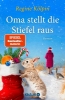 Buchcover und Innenansicht für das Buch: Oma stellt die Stiefel raus