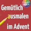 Buchcover und Innenansicht für das Buch: Colorful World - Besinnliche Weihnachtszeit