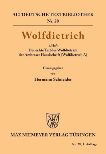 Buchcover und Innenansicht für das Buch: Wolfdietrich