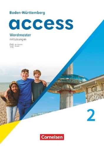 Buchcover und Innenansicht für das Buch: Access Band 2: 6. Schuljahr - Baden-Württemberg - Ausgabe 2025 - Wordmaster mit Lösungen
