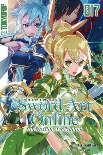 Buchcover und Innenansicht für das Buch: Sword Art Online - Novel 17