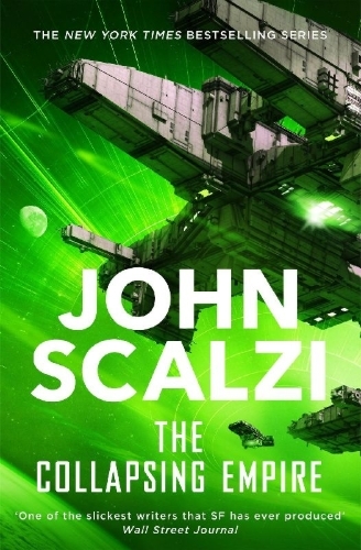 Buchcover und Innenansicht für das Buch: The Collapsing Empire