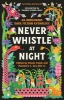 Buchcover und Innenansicht für das Buch: Never Whistle at Night