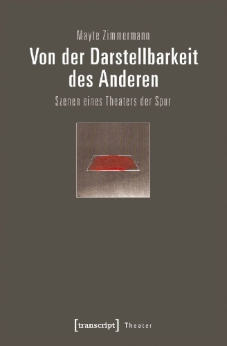 Buchcover und Innenansicht für das Buch: Von der Darstellbarkeit des Anderen