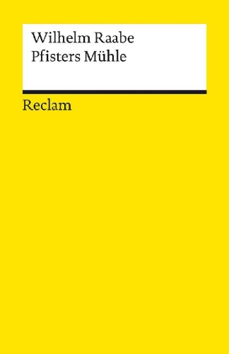 Buchcover und Innenansicht für das Buch: Pfisters Mühle