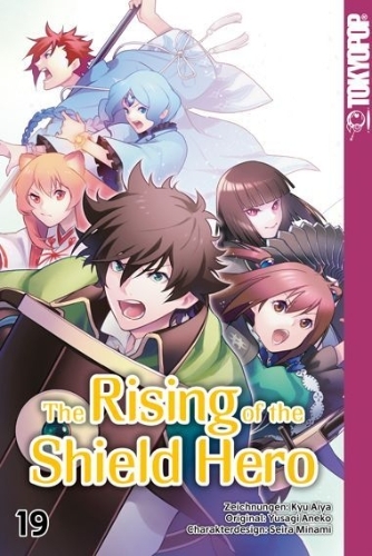 Buchcover und Innenansicht für das Buch: The Rising of the Shield Hero 19