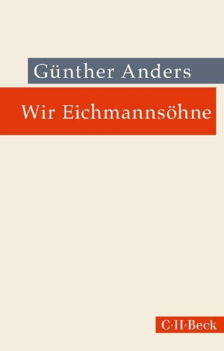 Buchcover und Innenansicht für das Buch: Wir Eichmannsöhne