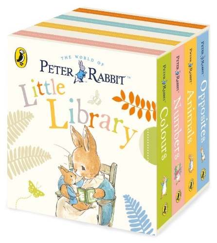 Buchcover und Innenansicht für das Buch: Peter Rabbit Tales: Little Library