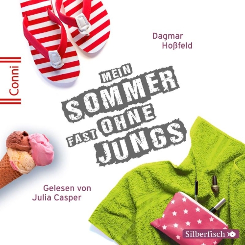 Buchcover und Innenansicht für das Buch: Conni 15, Band 02: Mein Sommer fast ohne Jungs