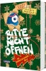 Buchcover und Innenansicht für das Buch: Bitte nicht öffnen: Das Adventskalenderbuch