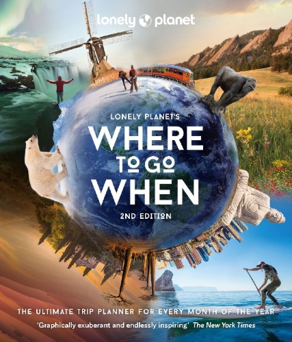 Buchcover und Innenansicht für das Buch: Lonely Planet's Where to Go When