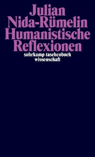 Buchcover und Innenansicht für das Buch: Humanistische Reflexionen