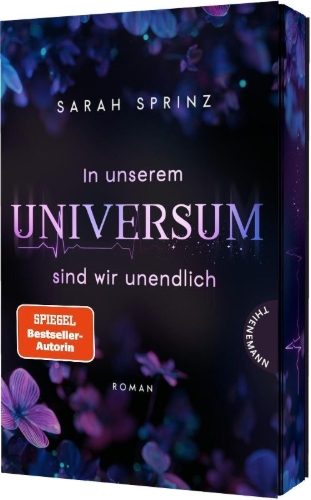 Buchcover und Innenansicht für das Buch: In unserem Universum sind wir unendlich