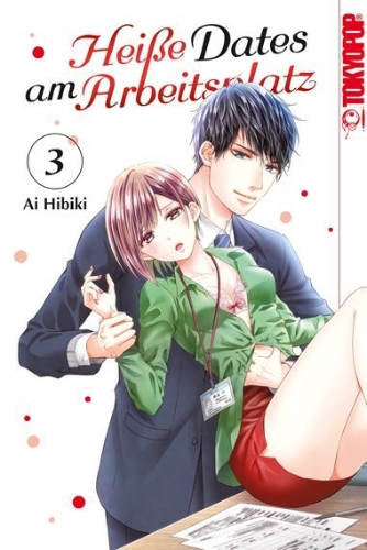 Buchcover und Innenansicht für das Buch: Heiße Dates am Arbeitsplatz 03