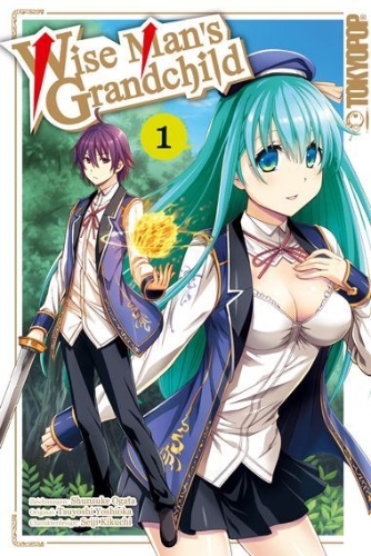 Buchcover und Innenansicht für das Buch: Wise Man's Grandchild 01