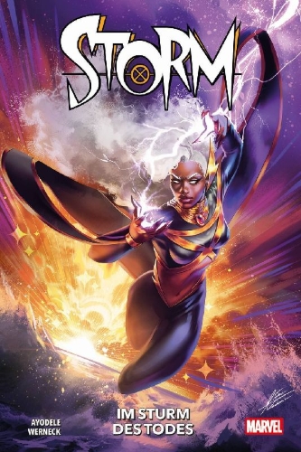 Buchcover und Innenansicht für das Buch: Storm (2024)