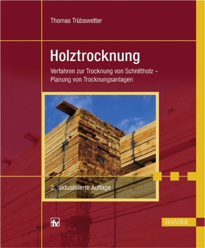 Buchcover und Innenansicht für das Buch: Holztrocknung