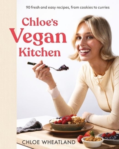 Buchcover und Innenansicht für das Buch: Chloe's Vegan Kitchen
