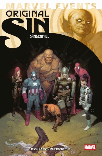 Buchcover und Innenansicht für das Buch: Point One (2012) #1 (I), Original Sin (2014) #0-#8