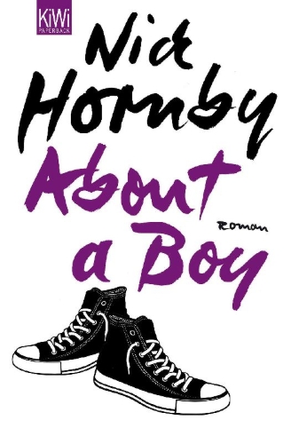 Buchcover und Innenansicht für das Buch: About a Boy