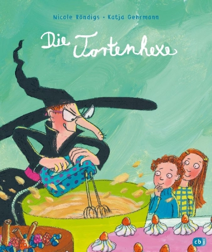Buchcover und Innenansicht für das Buch: Die Tortenhexe