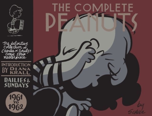 Buchcover und Innenansicht für das Buch: The Complete Peanuts 1961-1962