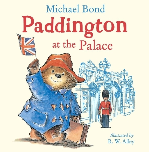 Buchcover und Innenansicht für das Buch: Paddington at the Palace