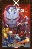 Buchcover und Innenansicht für das Buch: World of Revelation (2025) #1, Unbreakable X-Men (2025) #1-#3, Undeadpool (2025) #1-#3, Omega Kids (2025) #1-#3, X-Vengers (2025) #1-#3, Sinister's Six (2025) #1-#3, X-Men: Age of Revelation Finale (2026) #1