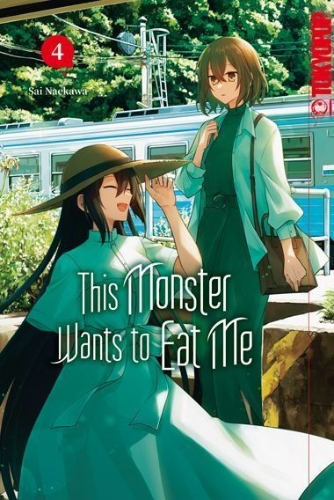 Buchcover und Innenansicht für das Buch: This Monster Wants to Eat Me 04