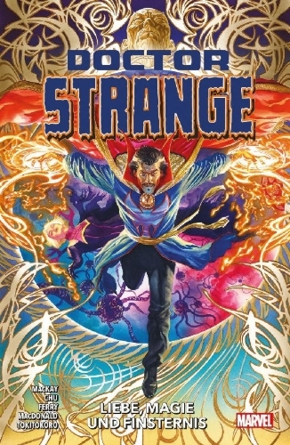 Buchcover und Innenansicht für das Buch: Doctor Strange (2023)
