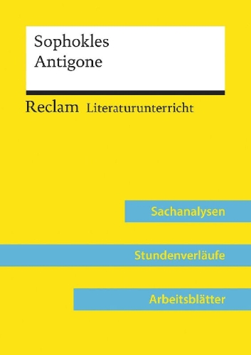 Buchcover und Innenansicht für das Buch: Sophokles: Antigone (Lehrerband)