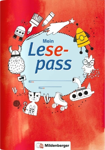 Buchcover und Innenansicht für das Buch: Mein Lesepass - ABC der Tiere 1 - Neuausgabe