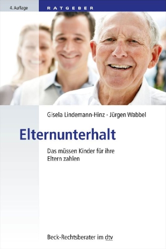 Buchcover und Innenansicht für das Buch: Elternunterhalt
