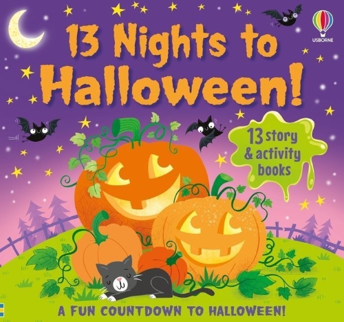 Buchcover und Innenansicht für das Buch: 13 Nights to Halloween!