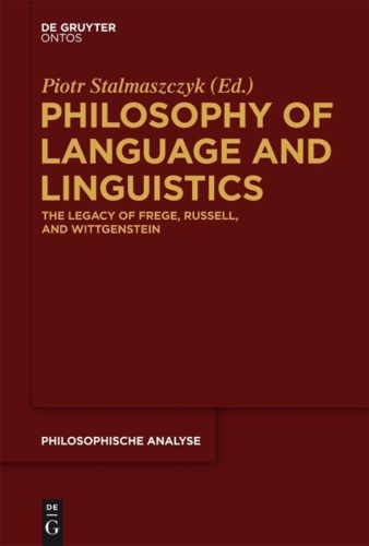 Buchcover und Innenansicht für das Buch: Philosophy of Language and Linguistics