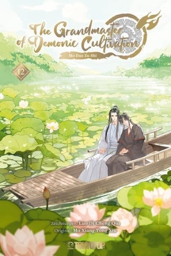 Buchcover und Innenansicht für das Buch: The Grandmaster of Demonic Cultivation - Mo Dao Zu Shi 12 (Manhua)