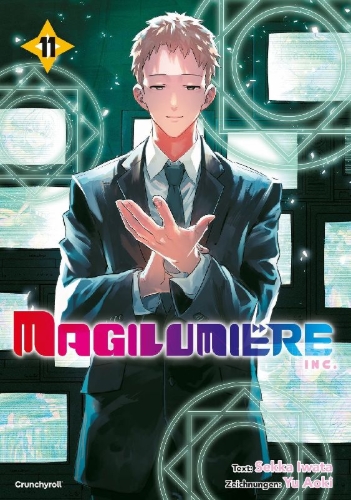 Buchcover und Innenansicht für das Buch: Kabushiki Gaisha MagiLumiere