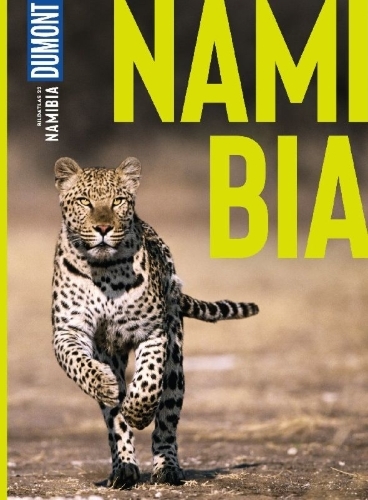Buchcover und Innenansicht für das Buch: DUMONT Bildatlas Namibia