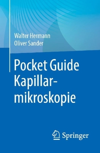 Buchcover und Innenansicht für das Buch: Pocket Guide Kapillarmikroskopie