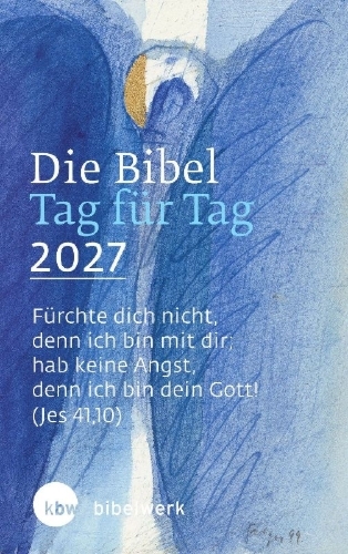 Buchcover und Innenansicht für das Buch: Die Bibel Tag für Tag 2027