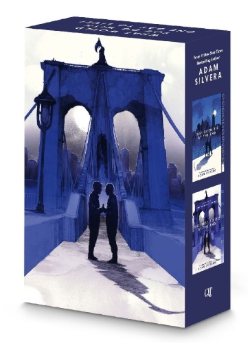 Buchcover und Innenansicht für das Buch: They Both Die at the End Paperback Box Set