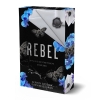 Buchcover und Innenansicht für das Buch: Rebel