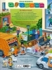 Buchcover und Innenansicht für das Buch: Das große Müllauto-Wimmelbuch