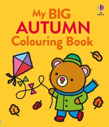 Buchcover und Innenansicht für das Buch: My Big Autumn Colouring Book