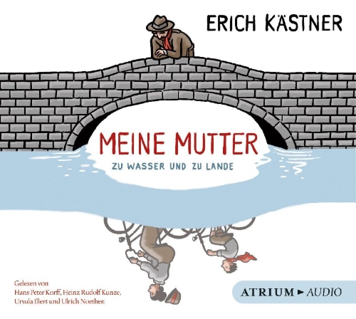 Buchcover und Innenansicht für das Buch: Meine Mutter zu Wasser und zu Lande. CD