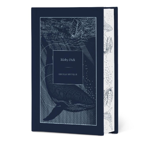 Buchcover und Innenansicht für das Buch: Moby-Dick