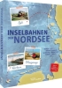 Buchcover und Innenansicht für das Buch: Inselbahnen der Nordsee