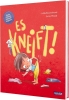 Buchcover und Innenansicht für das Buch: Es kneift!