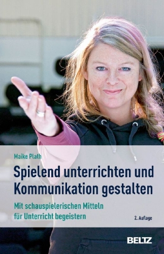 Buchcover und Innenansicht für das Buch: »Spielend« unterrichten und Kommunikation gestalten